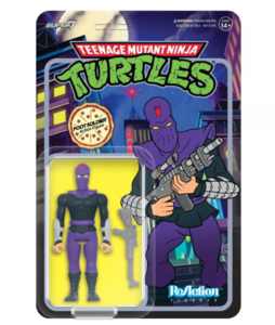 Teenage Mutant Ninja Turtles Foot Soldier (Cartoon Version) ReAction Figure Visit New For Sale