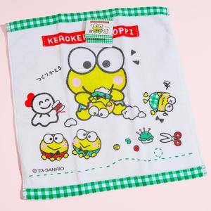 Keroppi Plushie Making Hand Towel Free Shipping Comfortable