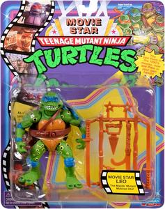 Teenage Mutant Ninja Turtles Movie Star Leo Action Figure 100% Original Sale Online
