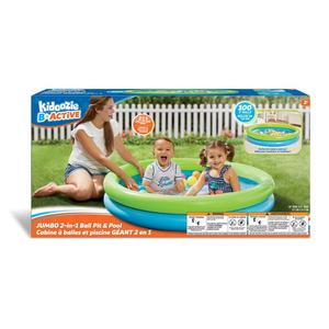 Kidoozie JUMBO 2-in-1 Ball Pit & Pool Grey Outlet Store Online