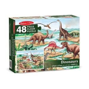 Dinosaurs Floor Puzzle - 48 Pieces Free Shipping Big Discount