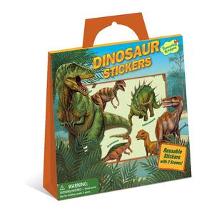Dinosaur Reusable Sticker Tote Sale Cheapest Pice