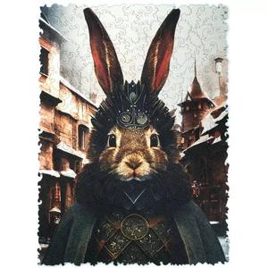 Pop-Art - Count Rabbit Wooden Puzzle - 250 Pieces Classic