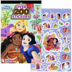 Princess 4 Sheet Foil Cover Sticker Pad, 200  Stickers Choice Cheap Pice