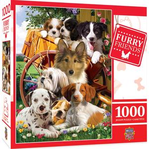 Furry Friends - Ready for Work - 1000 Piece Puzzle Buy Cheap Footlocker Pictures