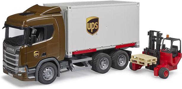 SCANIA Super 560R UPS Logistics Truck with Forklift Buy Cheap Genuine