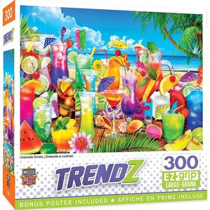 Trendz - Umbrella Drinks - 300 Piece EzGrip Puzzle Very Cheap Cheap Online