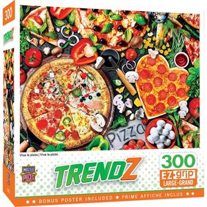 Trendz - Viva la Pizza - 300 Piece EzGrip Puzzle With Mastercard For Sale