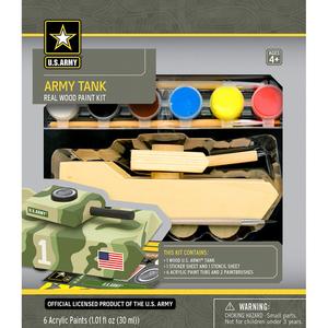 U.S. Army - Tank Wood Paint Kit Free Shipping Popular