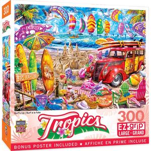 Tropics - Surf's Up - 300 Piece EzGrip Puzzle With Paypal For Sale