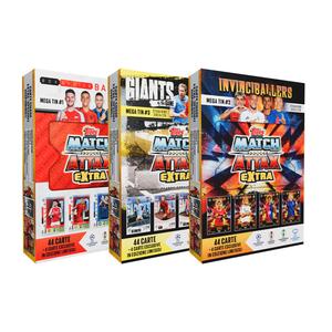 2024-25 TOPPS MATCH ATTAX EXTRA CHAMPIONS LEAGUE CARDS – MEGA TIN Outlet 2025 New