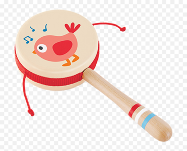 Twittering Bird Drum Shaped Rattle Cheap Online