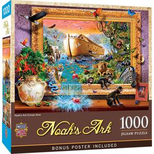 Inspirational - Noah's Ark Comes Alive - 1000 Piece Puzzle Outlet Shop Offer