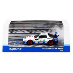 Tarmac Works - Pandem Mazda RX-7 FC3S Drift - Hobby64 Series 100% Authentic