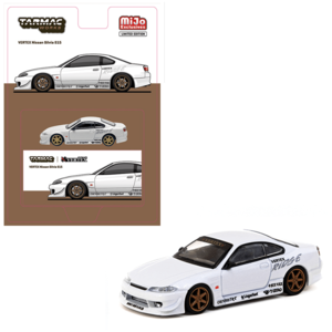 Tarmac Works - Vertex Nissan Silvia S15 – White Lamley Special Release Dates Sale Online
