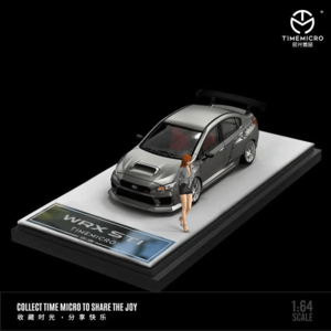 Time Micro - Subaru WRX STi Widebody - Silver w/ Figure Wide Range Of Cheap Online