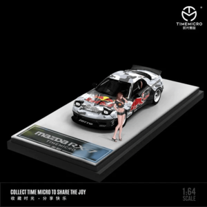 Time Micro - Mazda RX-7 "Redbull x Need For Speed" w/ Figure Cheap Pice Original