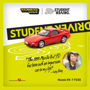Tarmac Works - Mazda RX-7 FD3S Student Driver - J-Collection Series *Sealed, Possibility of a Chase Car* Buy Cheap Huge Surprise