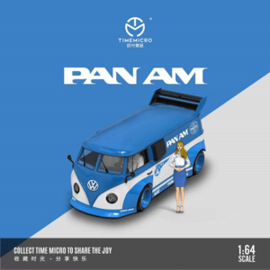 Time Micro - Volkswagen T1 Van "Pan Am" w/ Figure Top Quality Cheap Pice