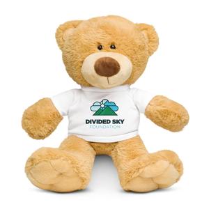 Divided Sky Teddy bear with a Logo t-shirt Outlet 2025