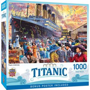 Titanic - Titanic Underway - 1000 Piece Puzzle 100% Original Cheap Pice