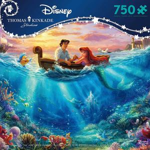 Thomas Kinkade Disney - The Little Mermaid Falling in Love - 750 Piece Puzzle Purchase Sale Online