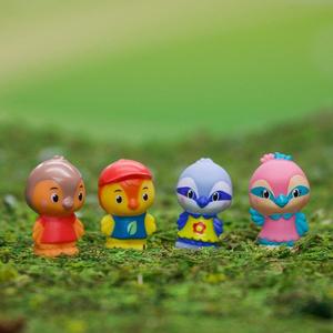 Timber Tots Twitwit Bird Family of 4 100% Original