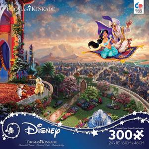 Thomas Kinkade Disney - Aladdin - 300 Piece Puzzle Cheap Sale Pay With Paypal