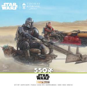 Thomas Kinkade Star Wars: The Mandalorian - The Marshall - 550 Piece Puzzle For Sale Wholesale Pice