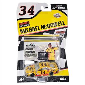 Nascar Authentics - Michael McDowell Ford Mustang Stock Car - 2021 Buy Cheap 2025