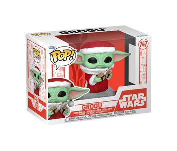 Grogu with Cookie (Holiday) Star Wars The Mandalorian Funko POP! Vinyl Figure Cheap Sale Ebay