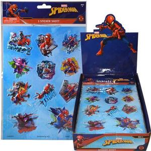 Spiderman Raised Sticker Sheet Outlet Sale Online