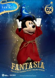 Disney Classic Dynamic 8ction Heroes Action Figure 1/9 Scale Mickey Fantasia Deluxe Version Sale Official
