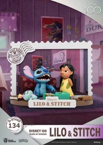 Disney 100 Years of Wonder D-Stage PVC Diorama Lilo & Stitch Sale For Cheap
