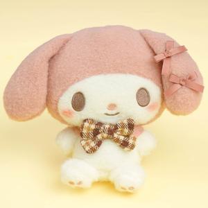 My Melody Howa Mocha Check Plushie - Medium Outlet Affordable