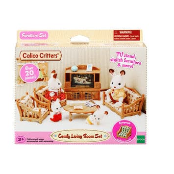 Calico Critters Comfy Living Room Set Cost Online