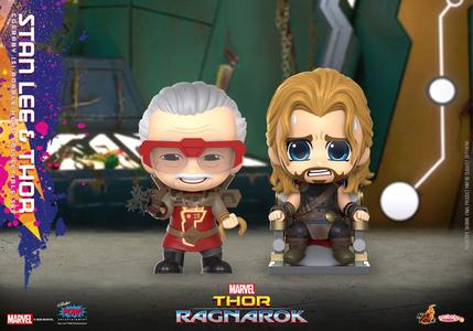 Thor: Ragnarok Cosbaby Mini Figures Stan Lee & Thor Discount Huge Surprise