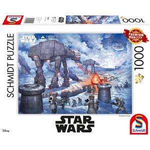 Thomas Kinkade: Disney Star Wars The Battle of Hoth (1000pc) Puzzle Sale Enjoy