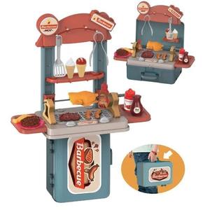 Valigetta Barbecue 3 in 1 con 15 Accessori, Playset Richiudibile Affordable Sale Online