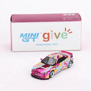 Mini GT - Nissan Silvia (S15) Rocket Bunny - Chrome Pink *GIVE Hong Kong 2023 Exclusive* Clearance From China