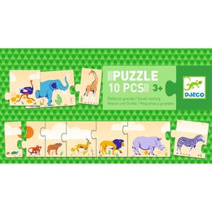 Djeco Puzzle Duo - Small and Big Latest
