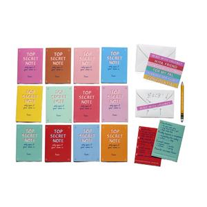 top secret friendship notes set Professional Online