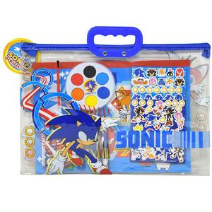 Sonic 12 Piece Stationery in Zipper Tote Set Cheap Footlocker