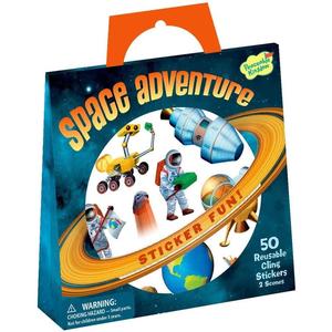Space Adventure Reusable Sticker Tote Cheap Low Pice Fee Shipping