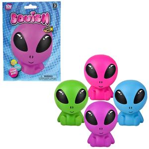 6" Squish Galactic Alien - Assorted Styles Largest Supplier