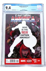 Captain America #25 CGC 9.4 1st Falcon as Captain America Cheap Sale Explore