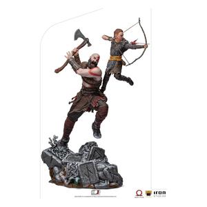Iron Studios God of War Battle Diorama Series Kratos & Atreus 1/10 Art Scale Limited Edition Statue Sale Release Dates
