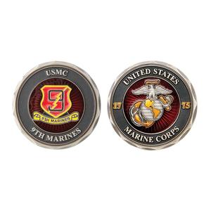 9th Marines Regimental Challenge Coin Clearance Amazing Pice