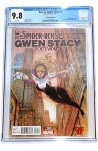 Edge of Spider-Verse #2 CGC 9.8 Siya Oum Variant 1st Spider-Gwen Cheap Eastbay