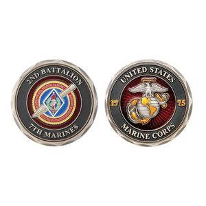 2nd Battalion 7th Marines Challenge Coin Outlet Cheap Pice